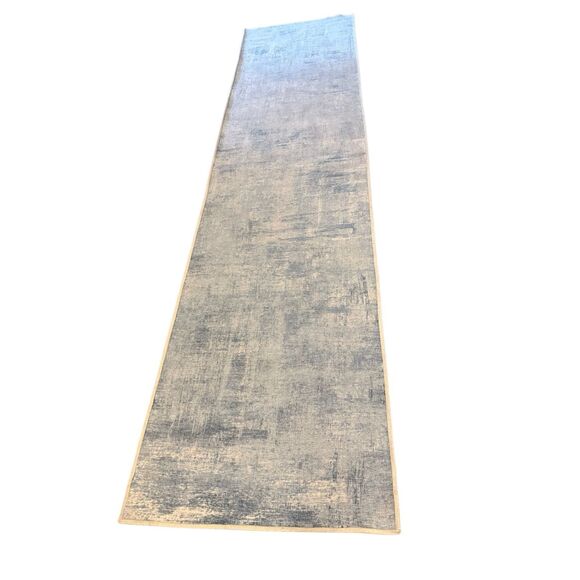 Ruggable runner (10 x 2.5 ft) & 3x5 area rugs blue print (no pads) - Picture 3 of 6